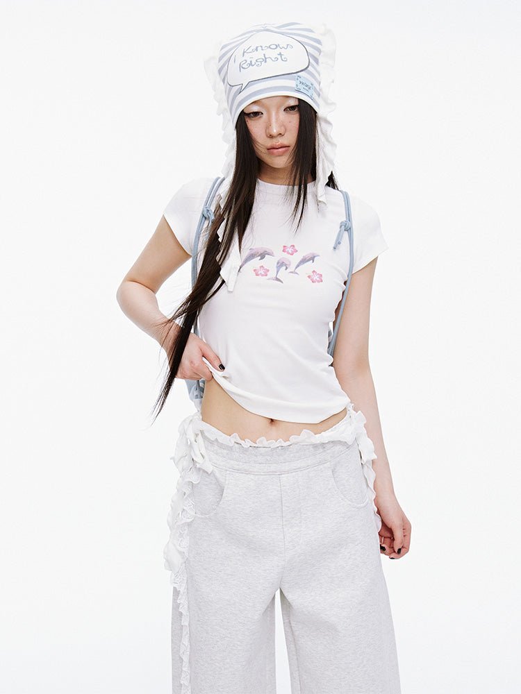 BloomByte Slide - On Graphic Tee - paper.bruise