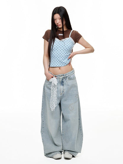 Hot Dad Denim Stardust Jeans - paper.bruise